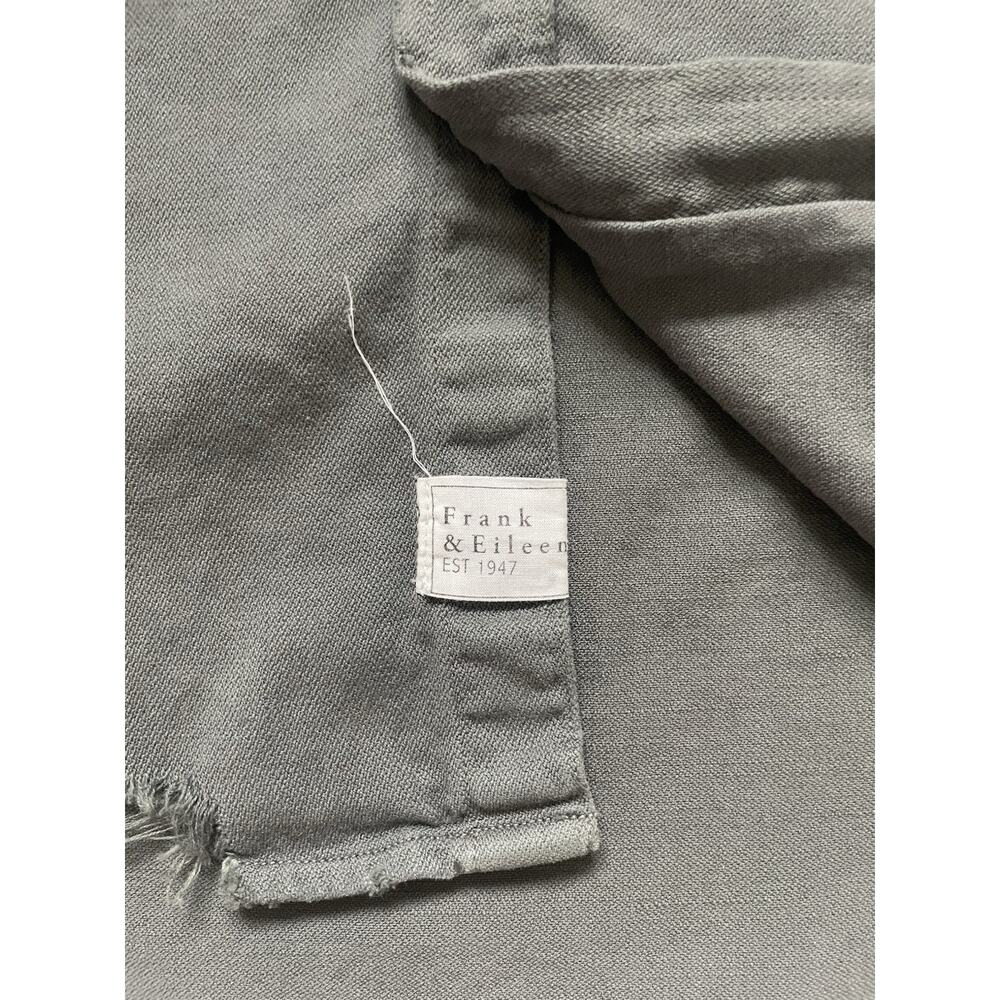 Frank & Eileen “Eileen” Famous Denim Shirt Distressed Button Up Gray Med - Picture 6 of 10